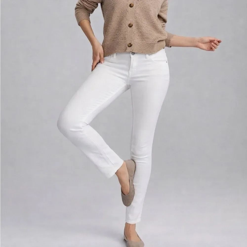 SO Skinny White Jeans Women’s Juniors Size 9 Stretch 5-Pocket Mid Rise